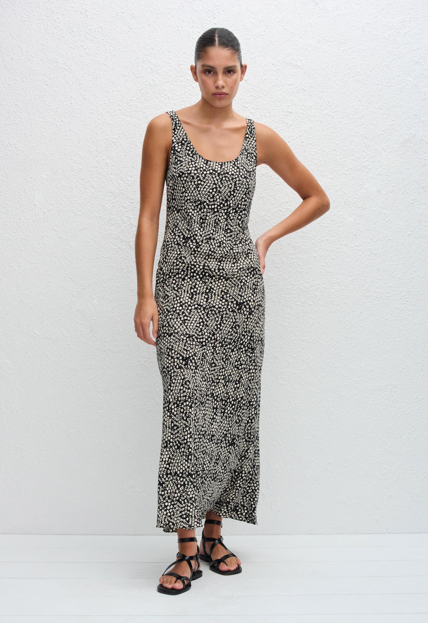 Bias Tank Dress - Kyoto - Matteau