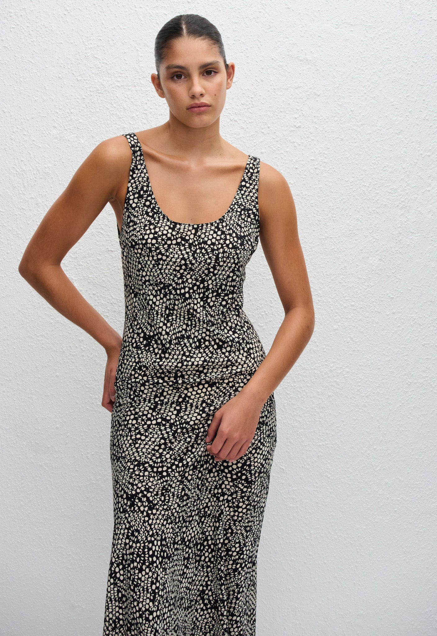 Bias Tank Dress - Kyoto - Matteau