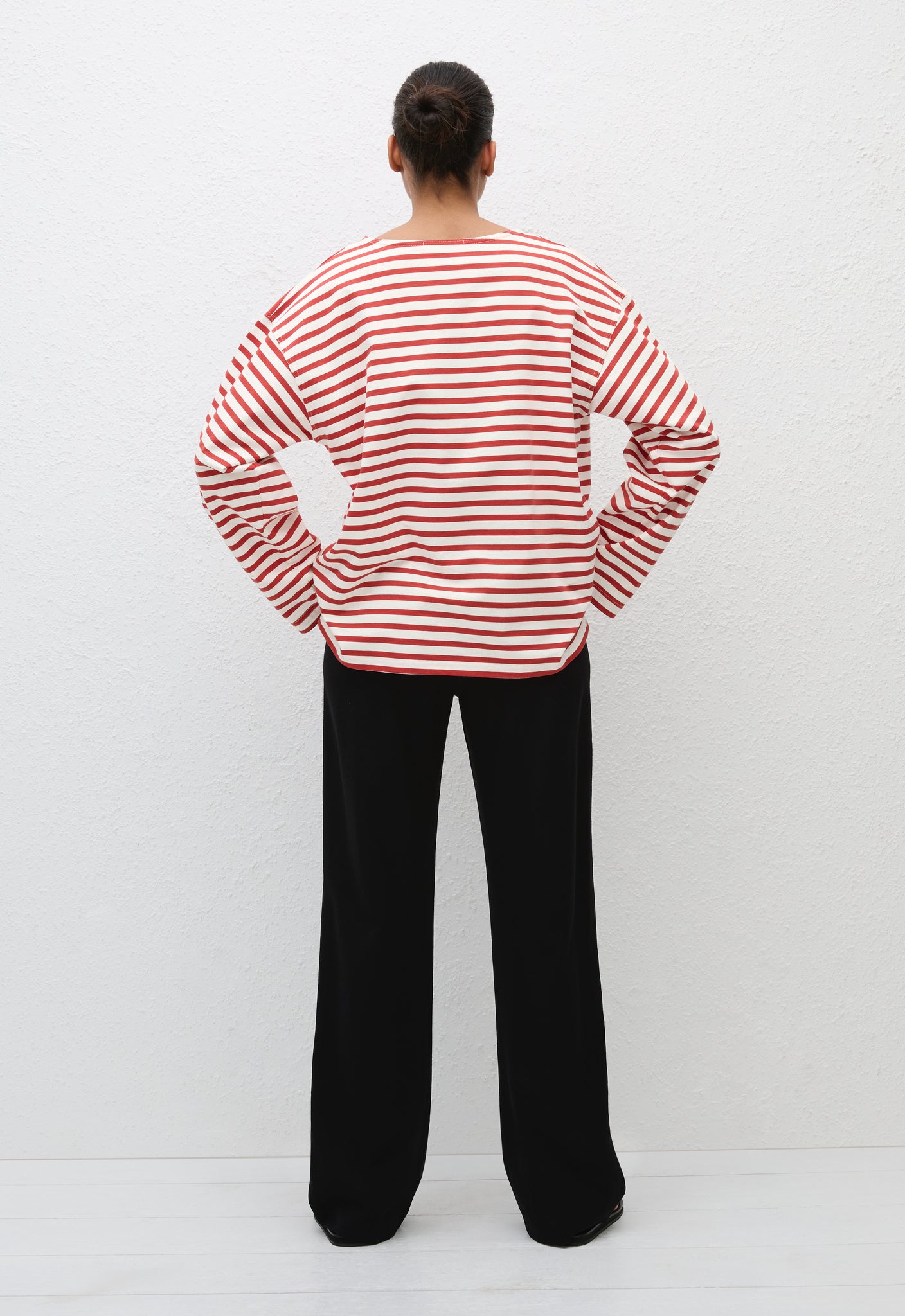 Breton Stripe Tee - Red/White - Matteau