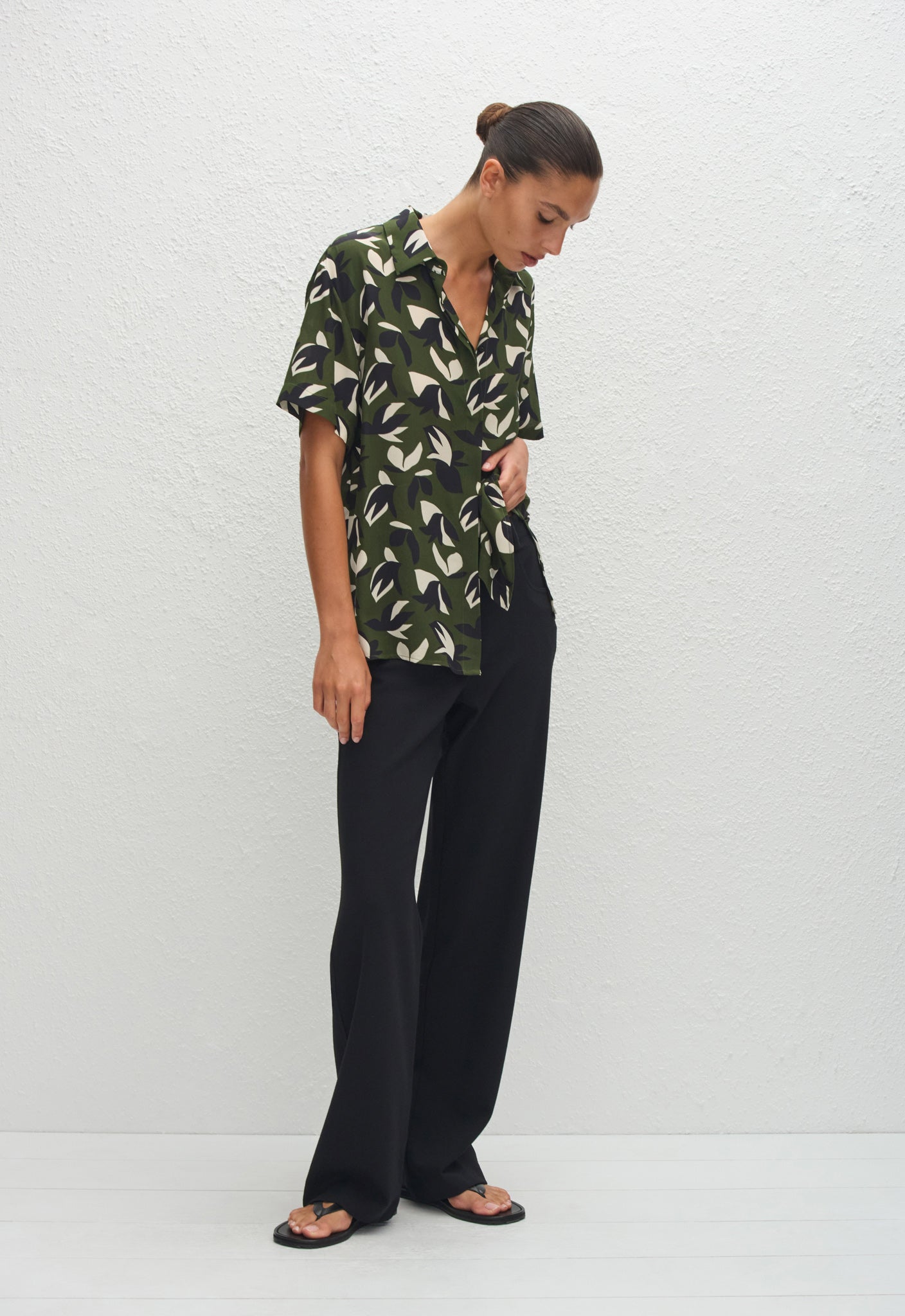 Short Sleeve Shirt - Agave - Matteau