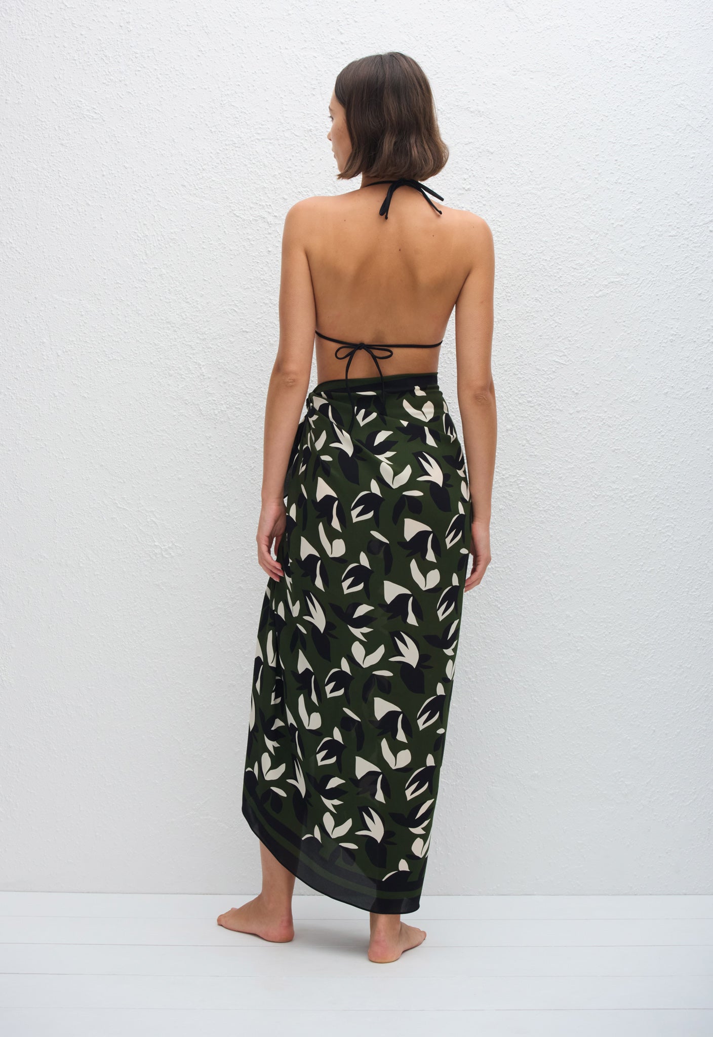 Silk Sarong - Agave - Matteau
