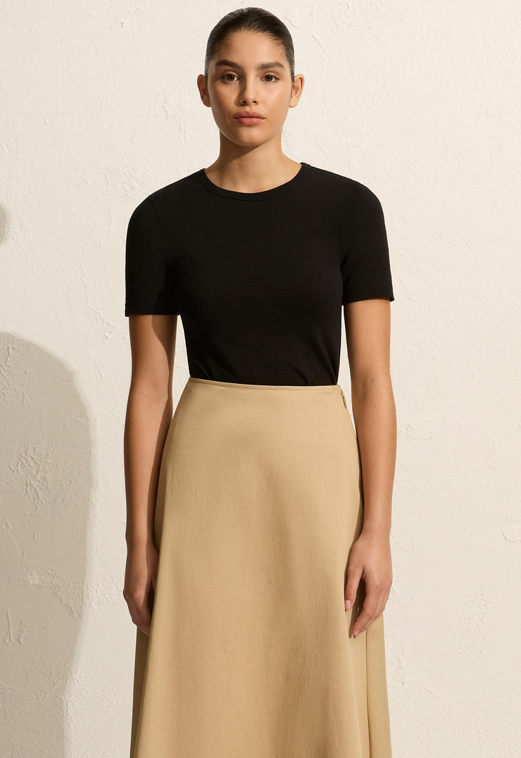 A-Line Skirt - Sand - Matteau
