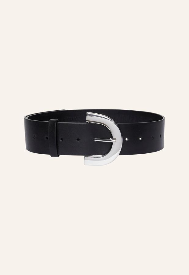 Half Moon Belt Black Silver - Matteau