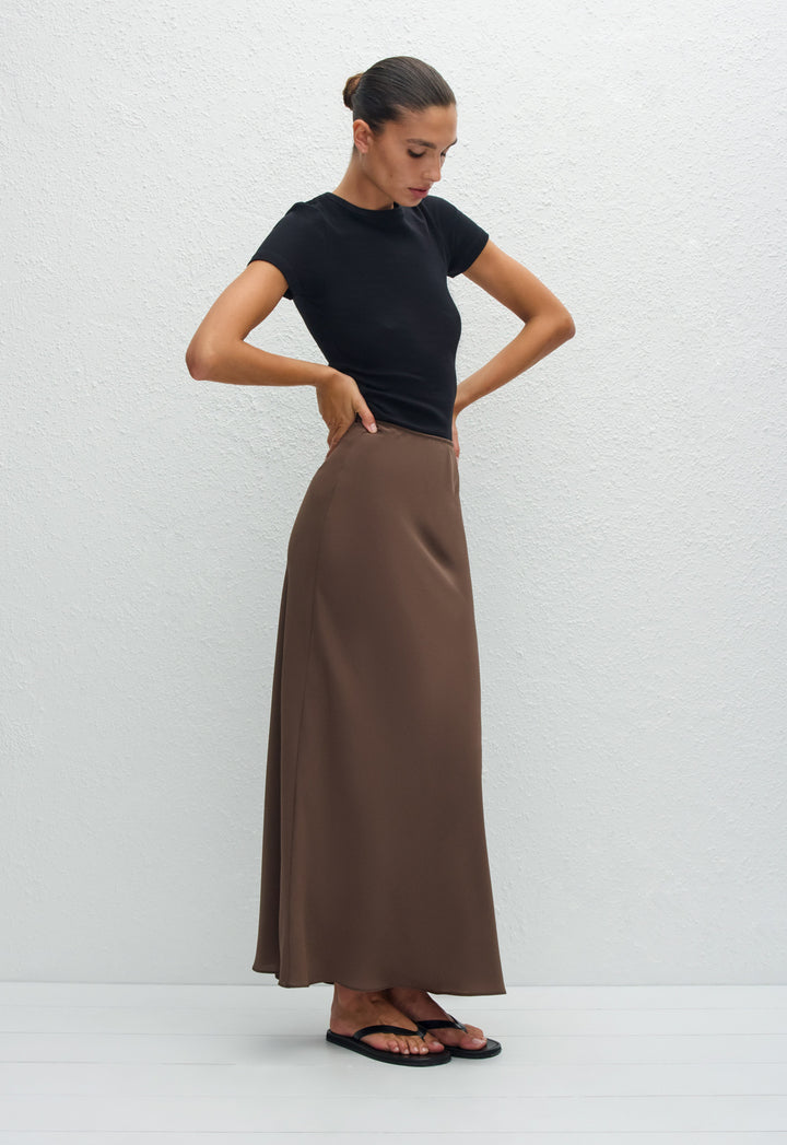 スカート Matteau Bias cut skirt BABTP_BLACK_BABYTEE_BIESK_TRUF