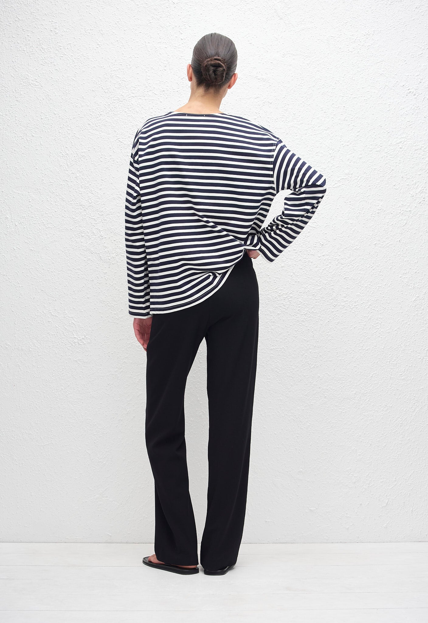 Breton Stripe Tee - French Navy - Matteau