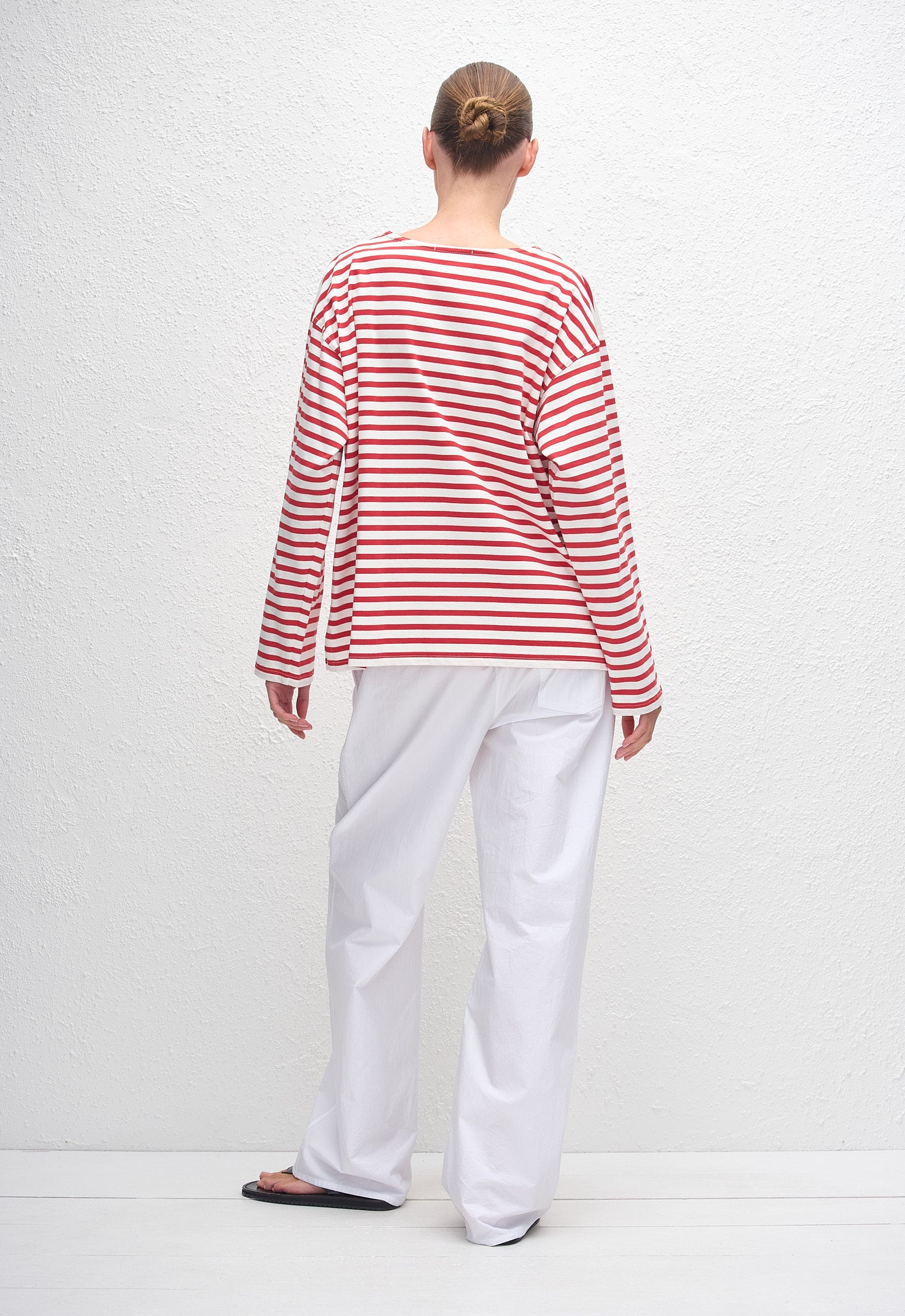 Breton Stripe Tee - Red/White - Matteau