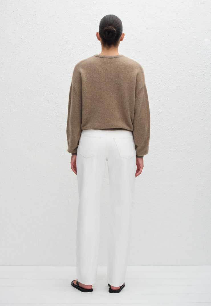 Cashmere Crew Sweater - Wheat - Matteau