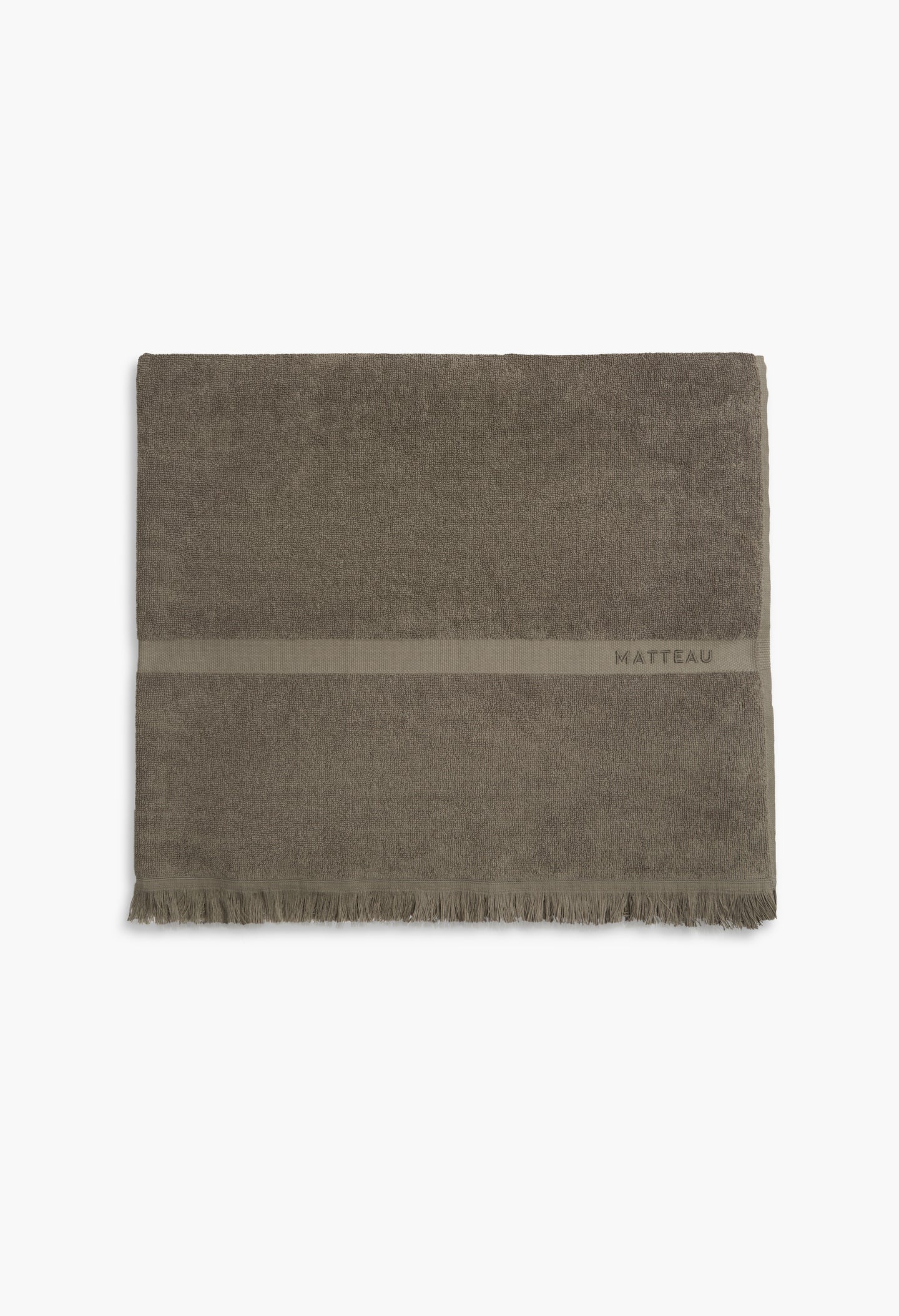 Classic Beach Towel - Taupe - Matteau