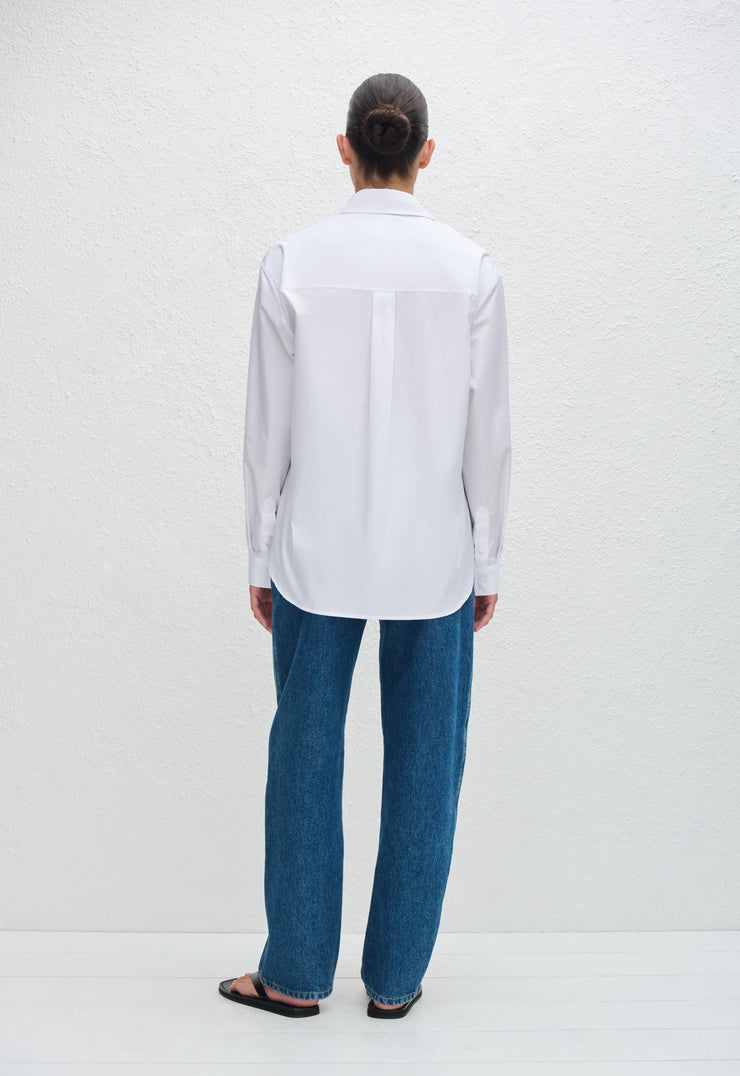 Classic Pocket Shirt - White - Matteau