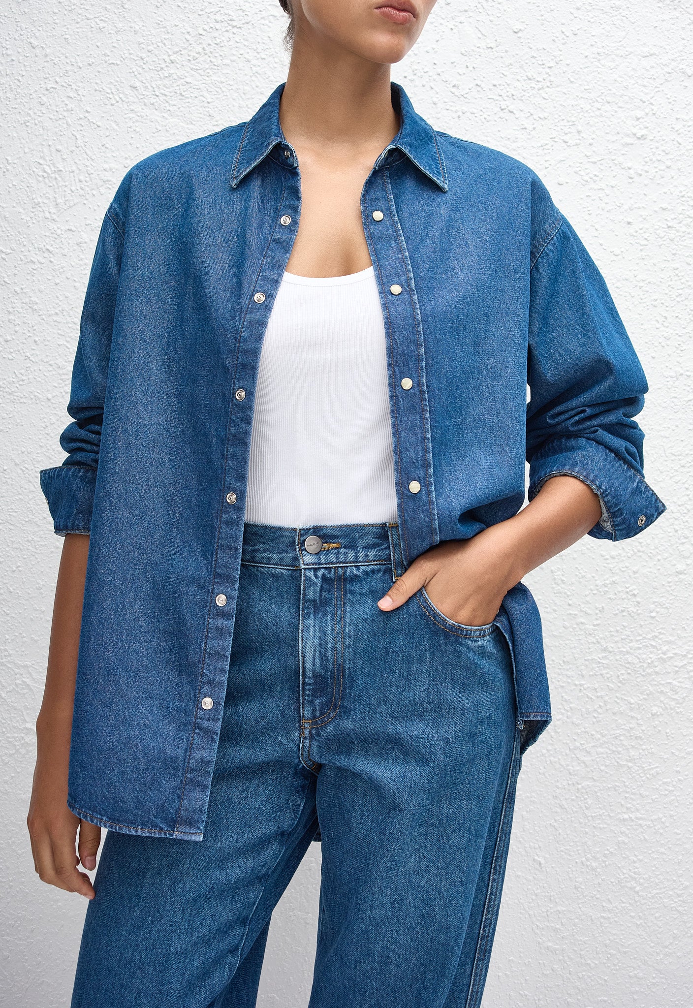Denim Shirt - Classic Wash - Matteau