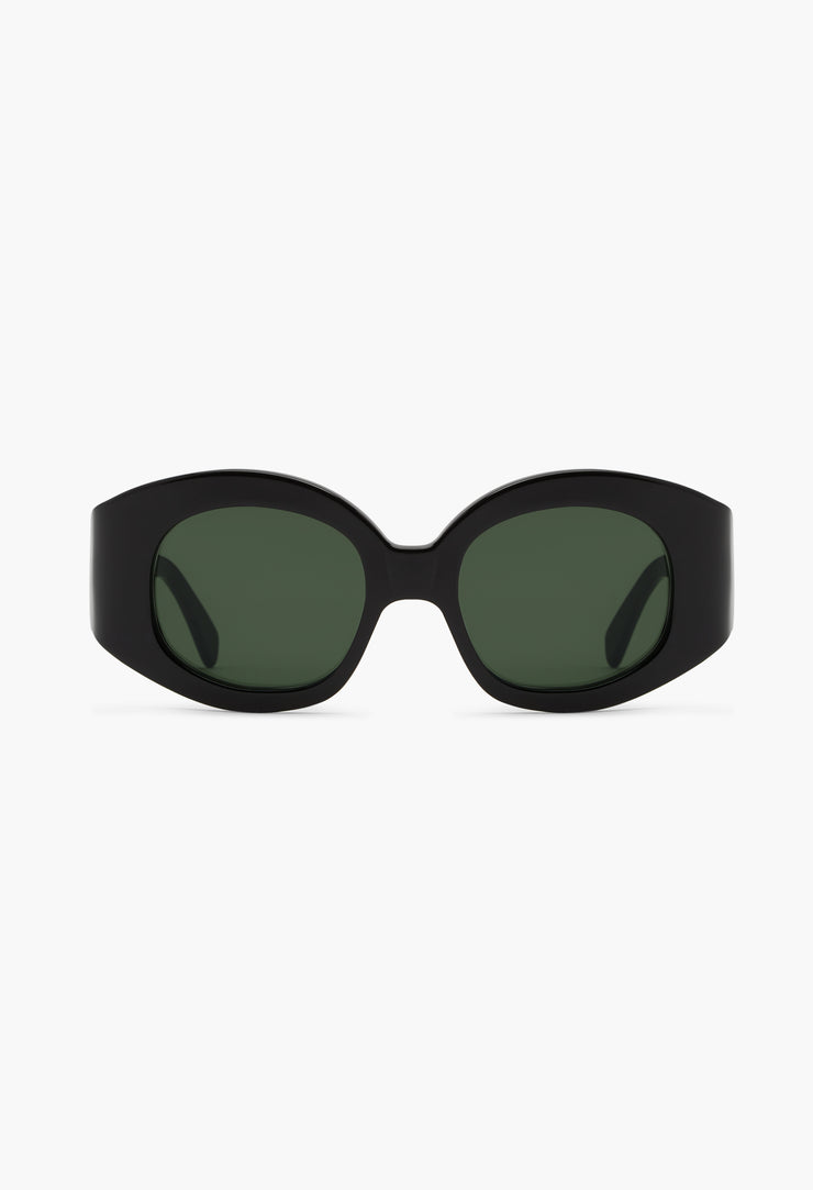 Eclipse - Black (Green Lens) - Matteau