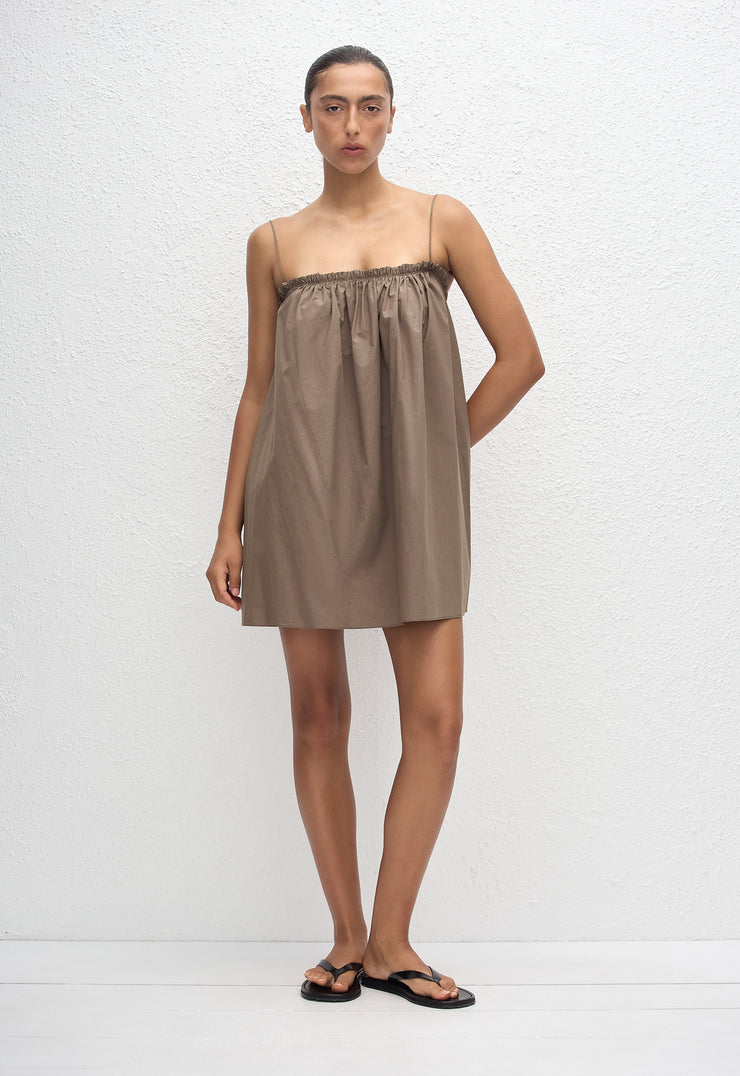 Frill Cami Mini Dress - Birch - Matteau