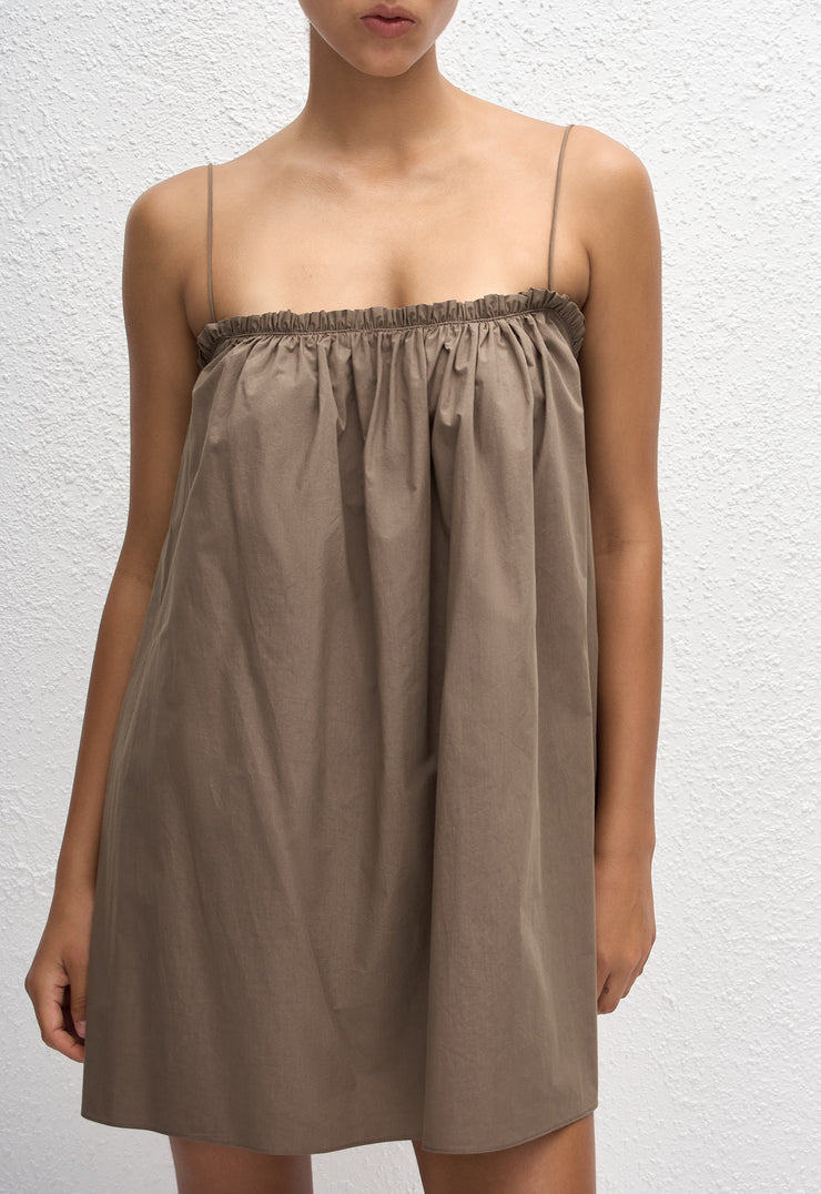 Frill Cami Mini Dress - Birch - Matteau
