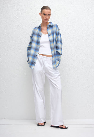 Flannel Shirt - Ocean Check - Matteau