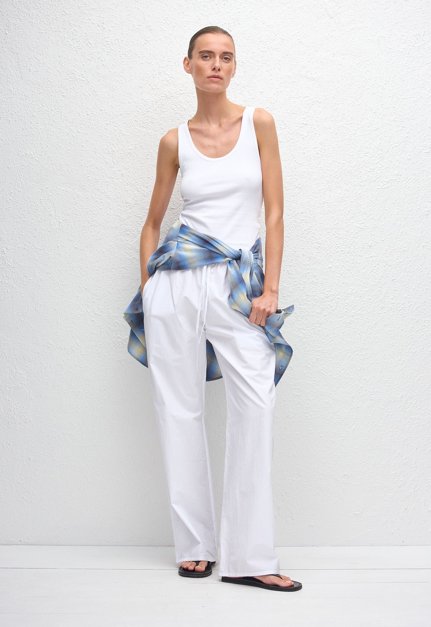 Flannel Shirt - Ocean Check - Matteau