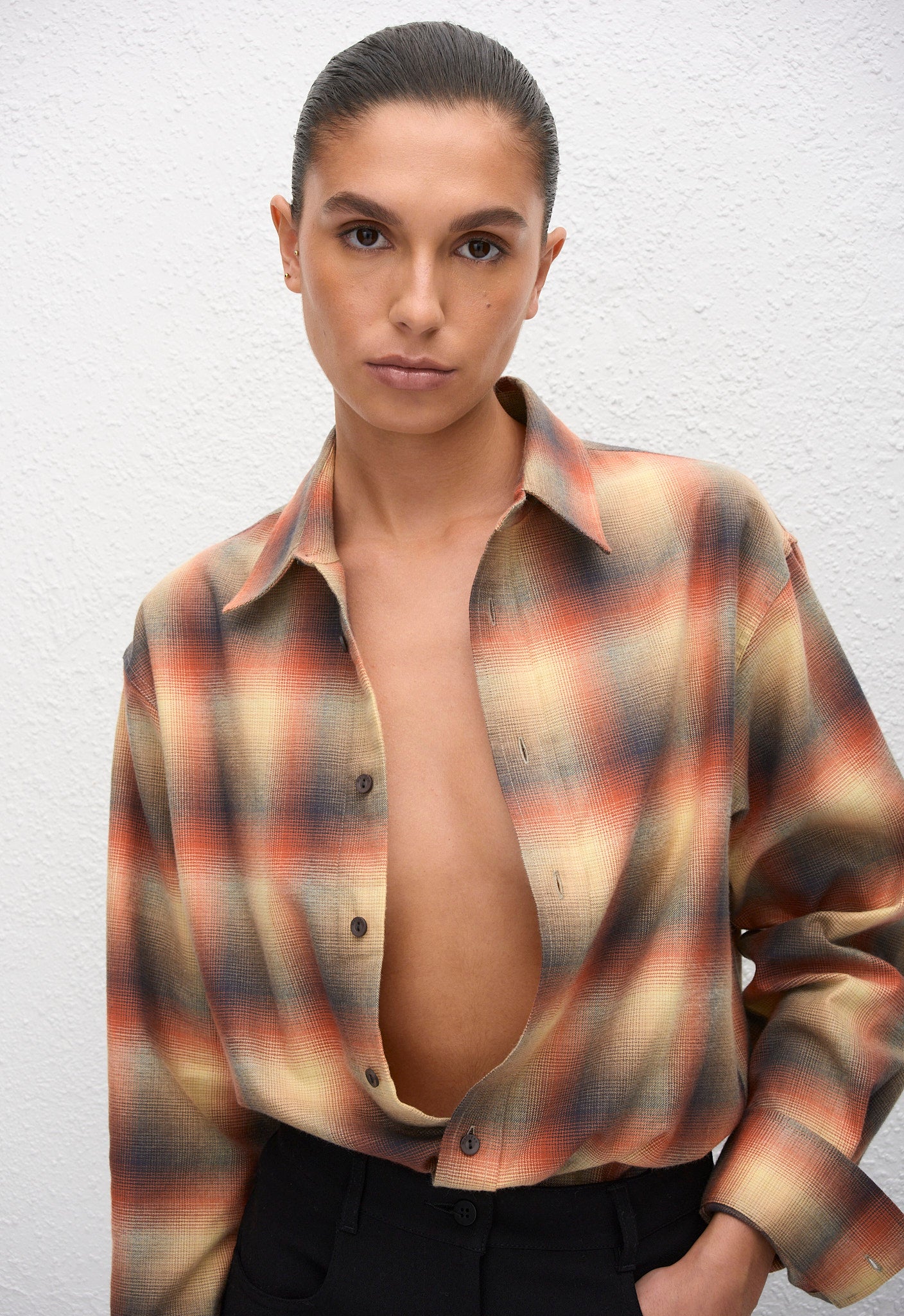 Flannel Shirt - Sunset Check - Matteau