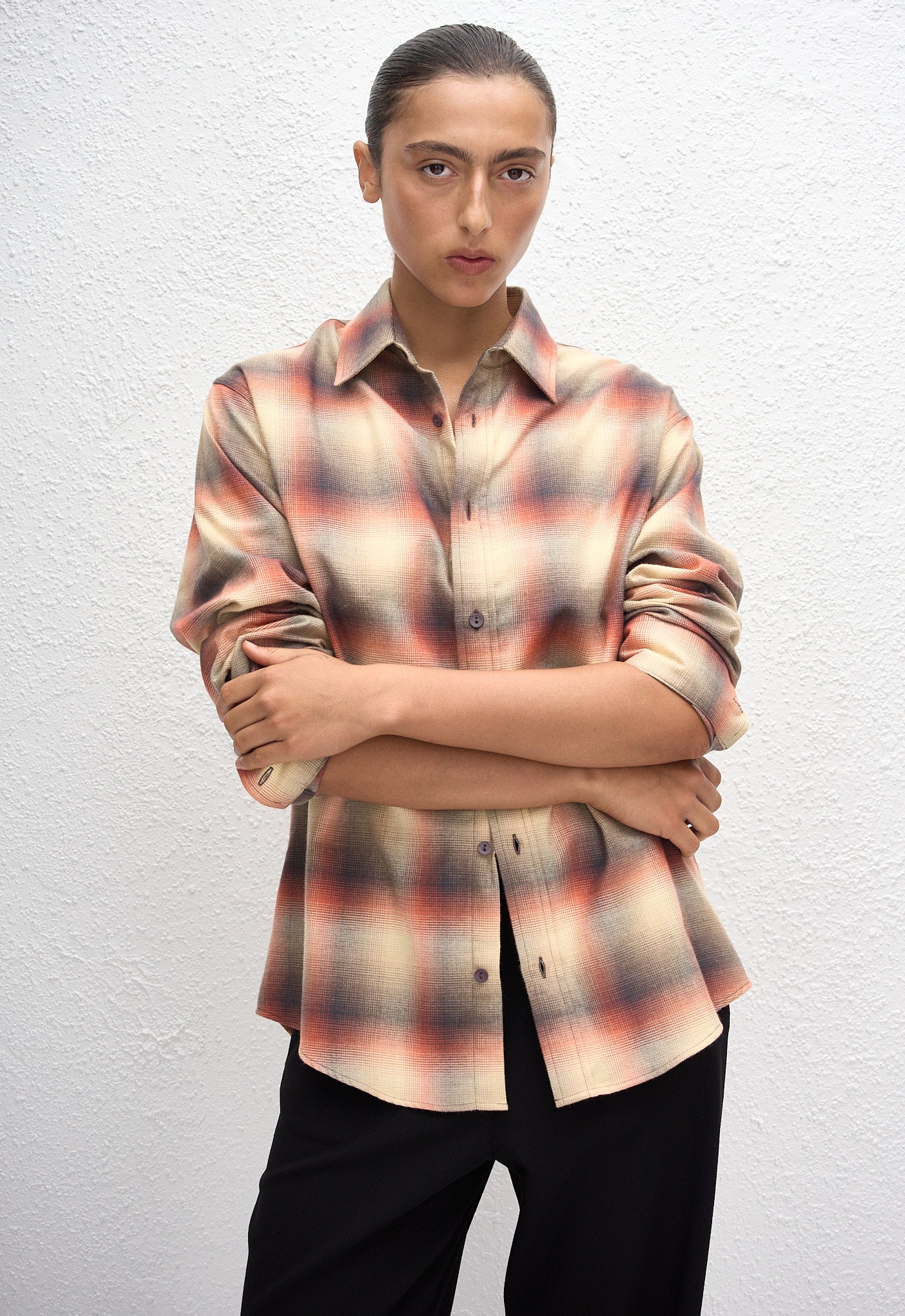 Flannel Shirt - Sunset Check - Matteau