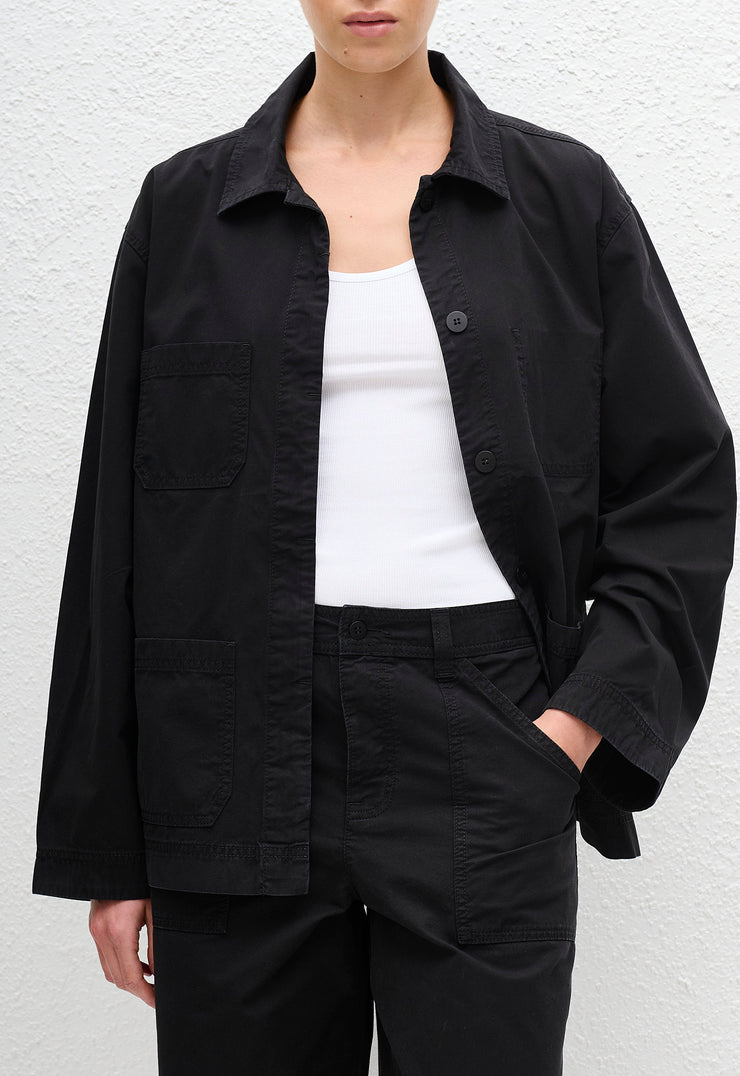 Fisherman Jacket - Black - Matteau
