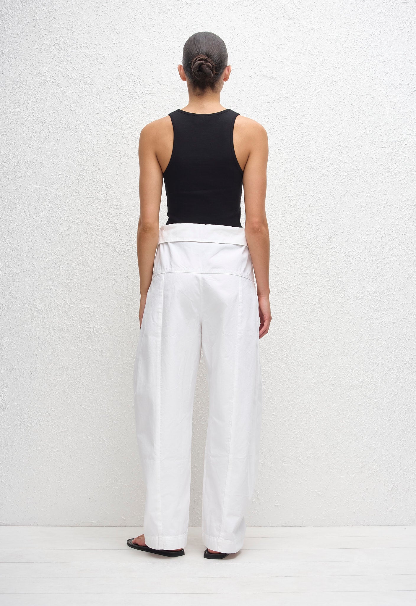 Fisherman Drawcord Pant - White - Matteau