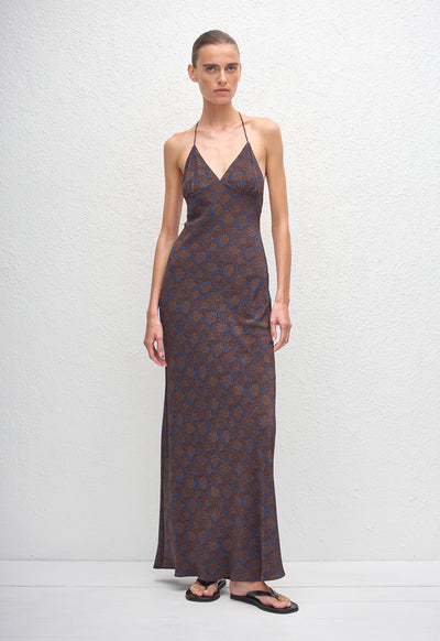 Low Back Halter Dress - Marrakesh - Matteau