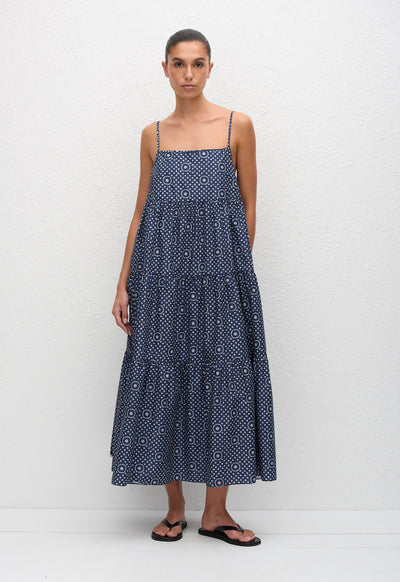 Tiered Sundress - Bluebell - Matteau