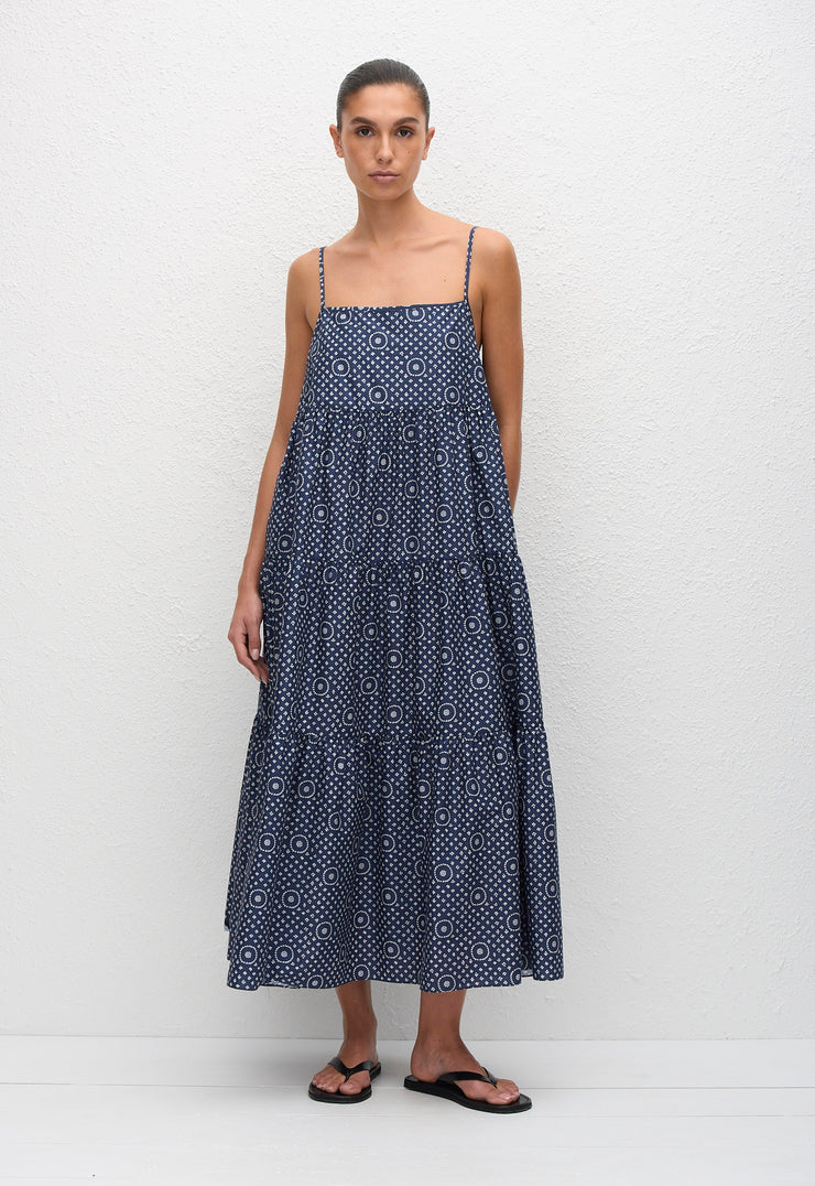 Tiered Sundress - Bluebell - Matteau