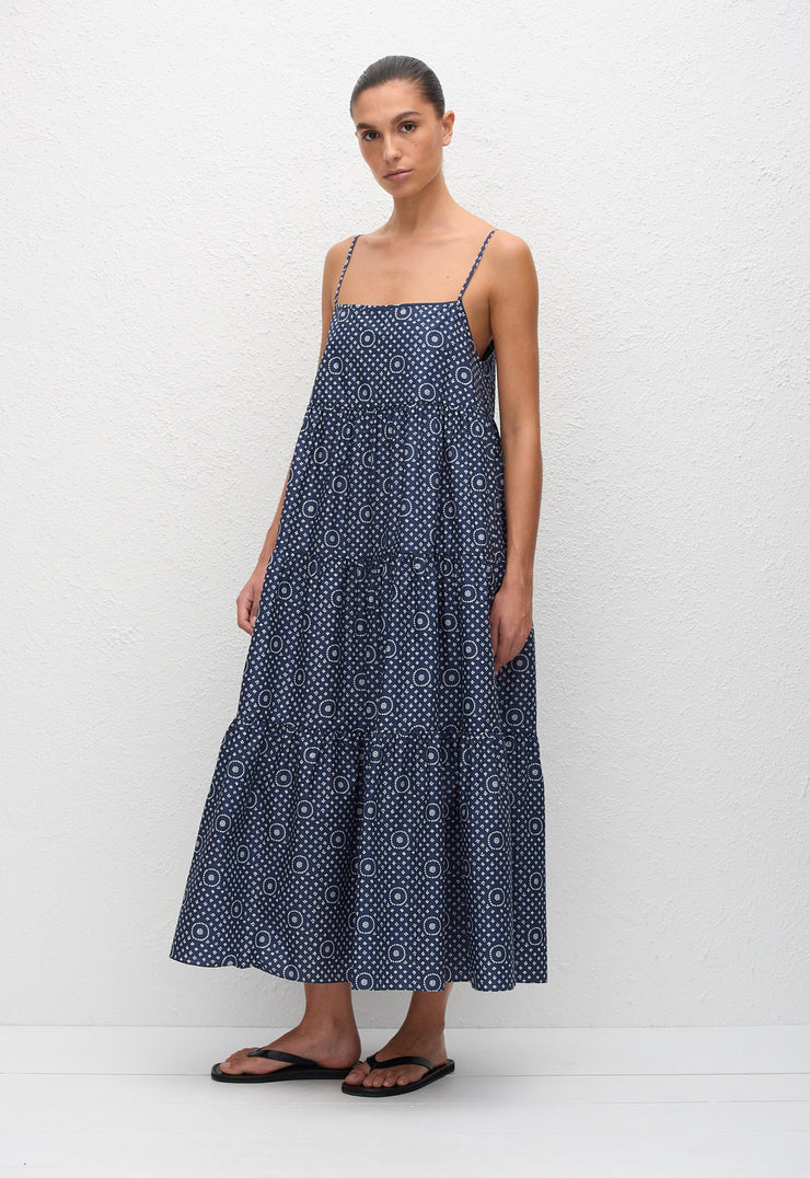 Tiered Sundress - Bluebell - Matteau