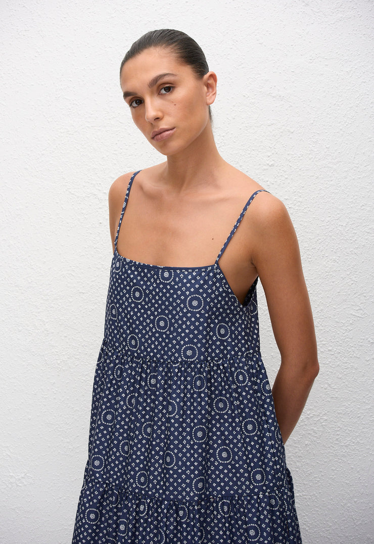 Tiered Sundress - Bluebell - Matteau