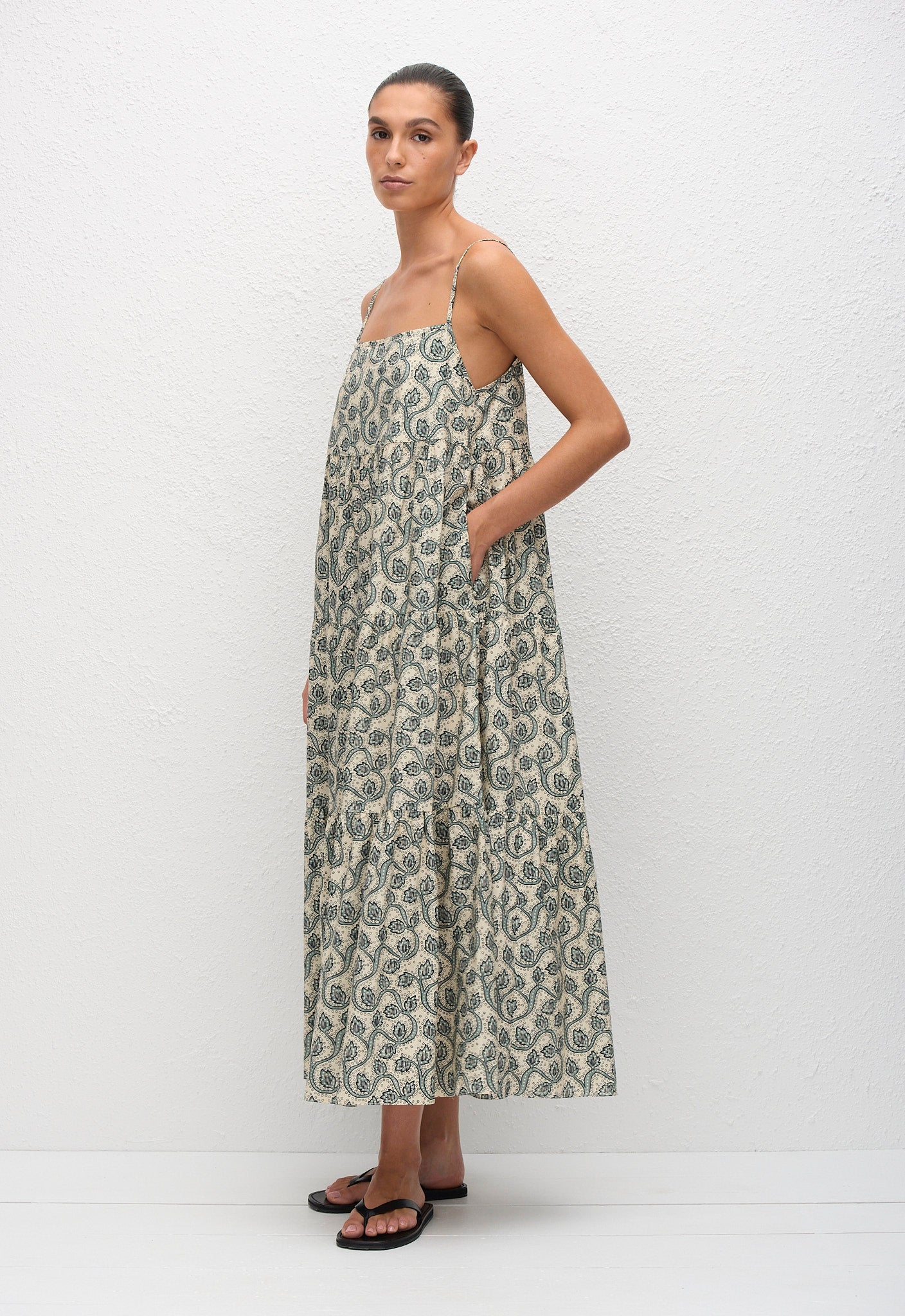 Tiered Sundress - Vine - Matteau