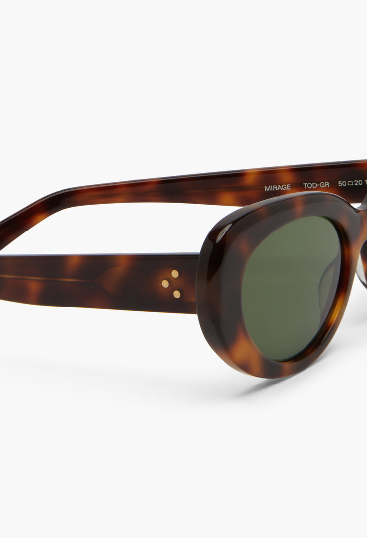 Mirage - Dark Tort (Green Lens) - Matteau