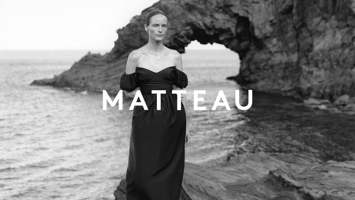 matteau dress Shirred Bodice Matteaus midi dress is made from certified organic cotton Matteau Shirred Bodice Mini Dress