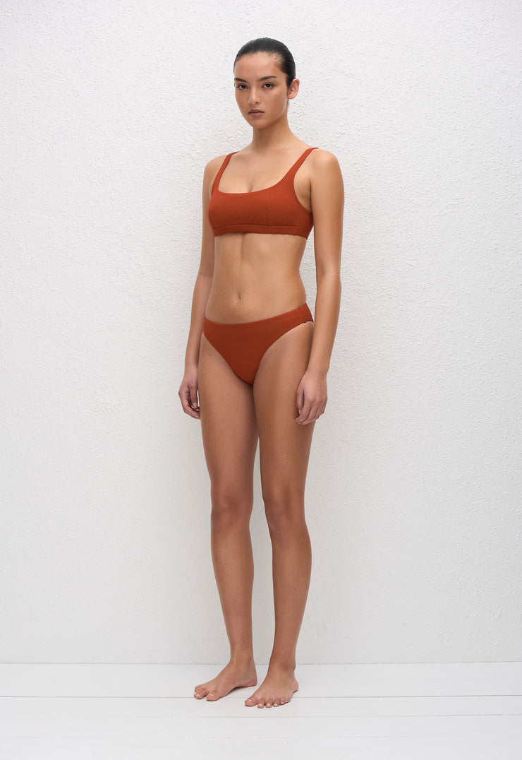 Nineties Classic Brief - Tomato Crinkle - Matteau