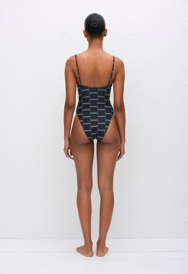 Petite Square Maillot - Bamboo - Matteau