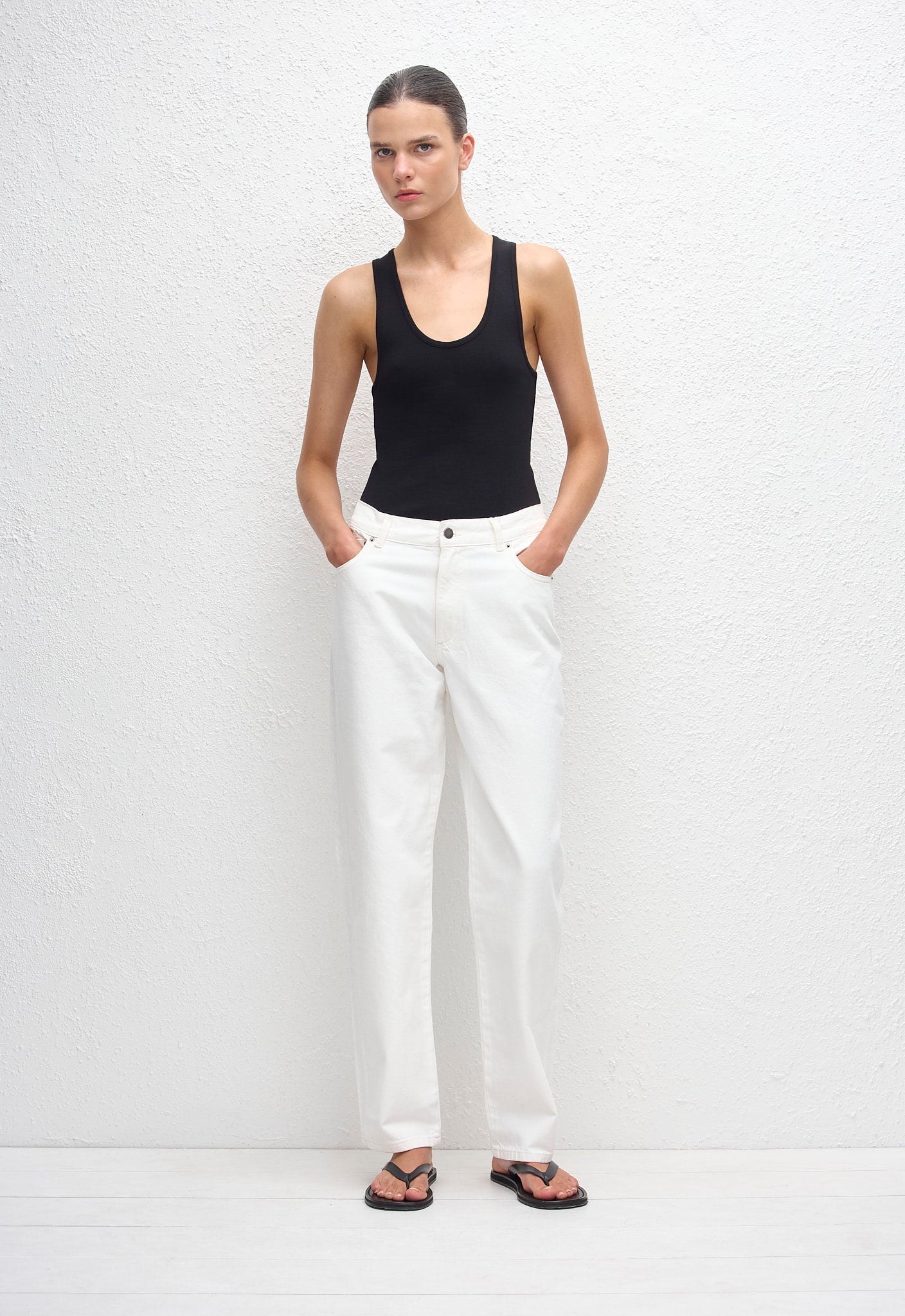 Relaxed Jean - Chalk - Matteau