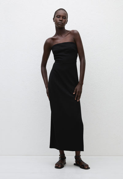 Matteau Crepe Strapless Dress - Black | 4 Matteau Crepe Strapless Dress - Black | 4