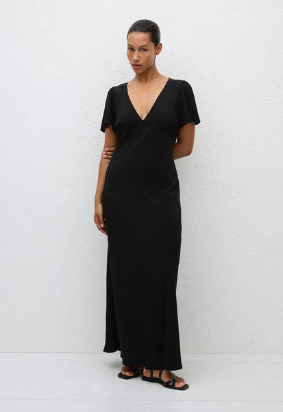 matteau short sleeve bias dress Short Sleeve Bias Dress - Dandelion