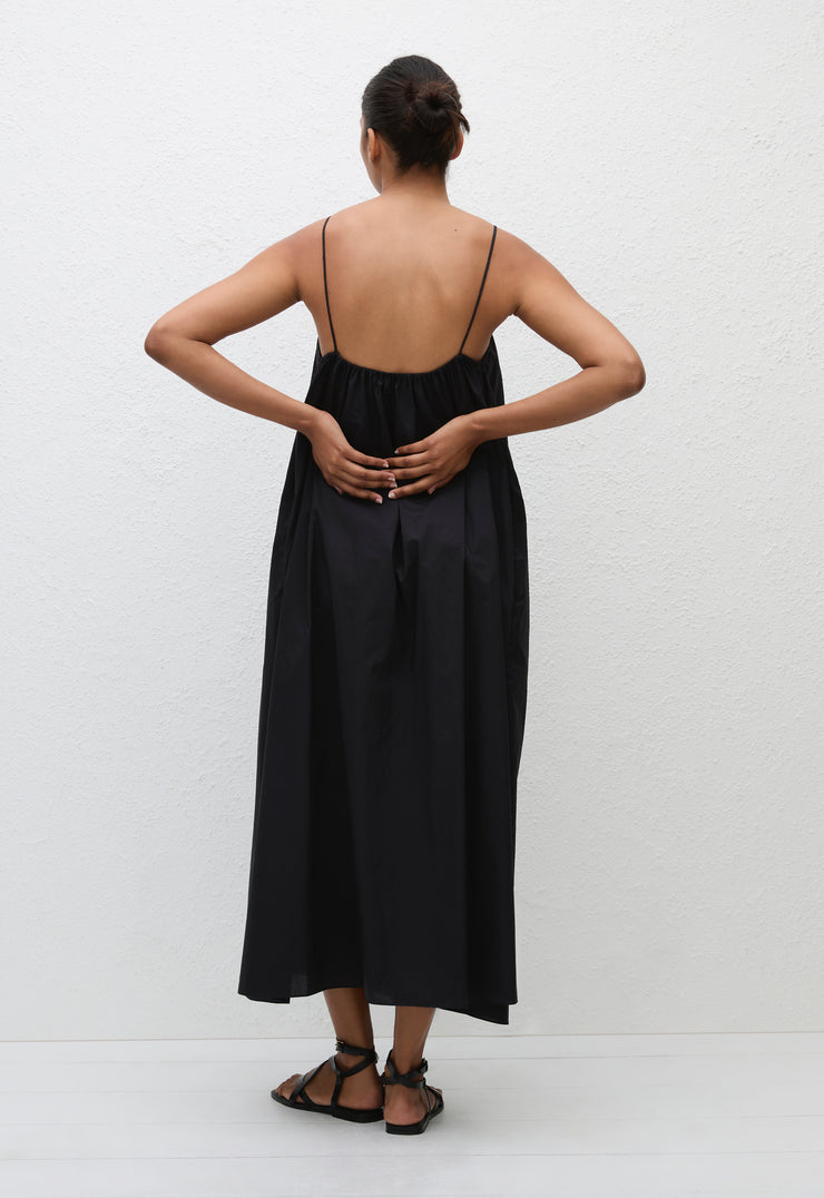 Voluminous Sundress -  Black - Matteau