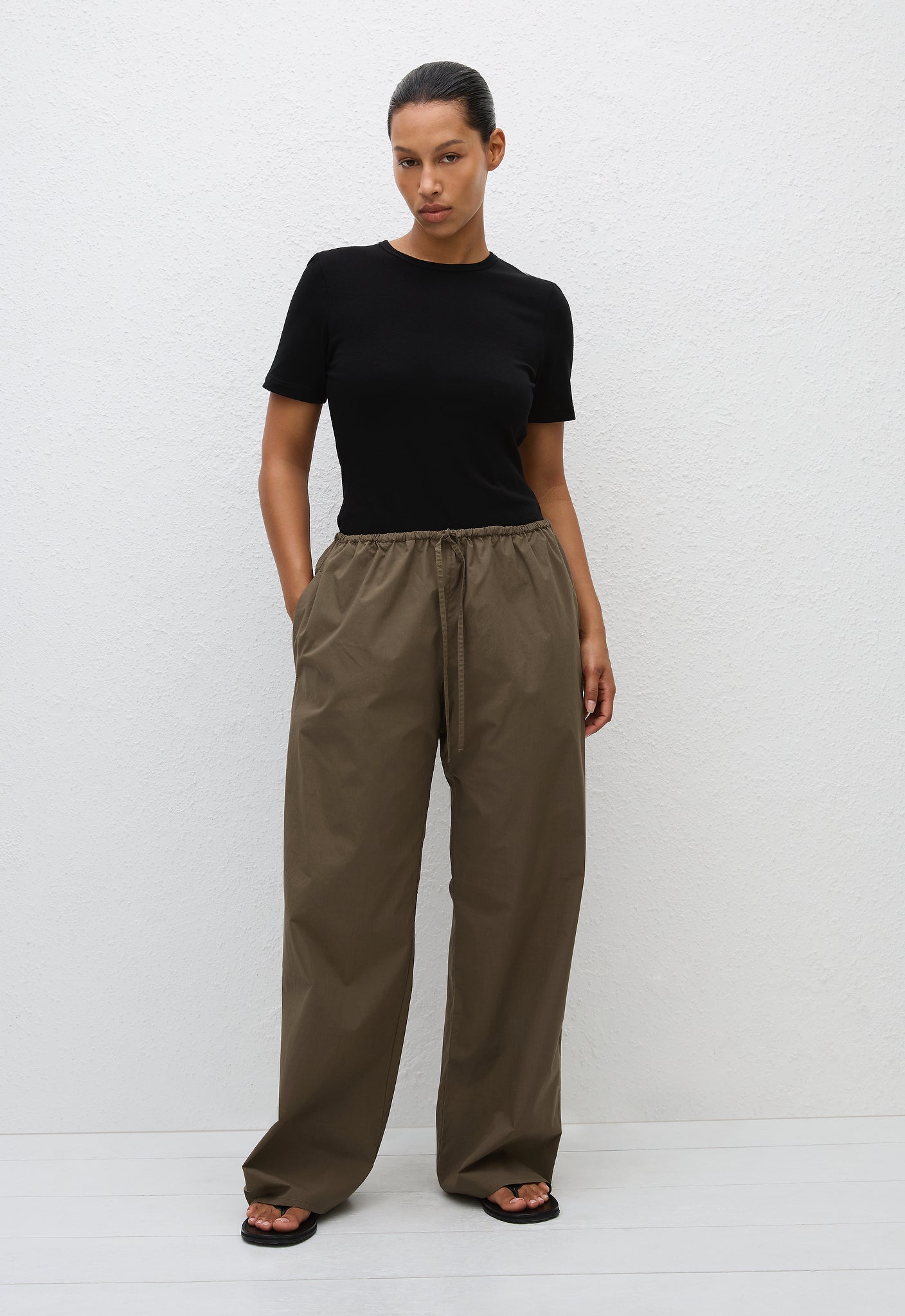 Drawcord Pant - Olive - Matteau