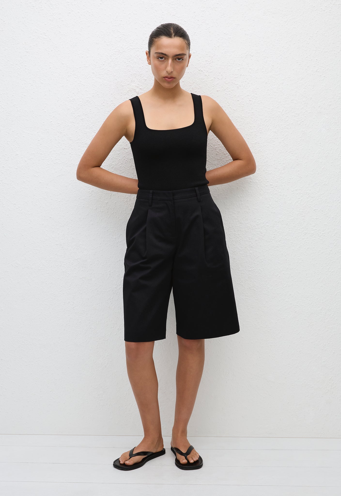 Long chino shorts store