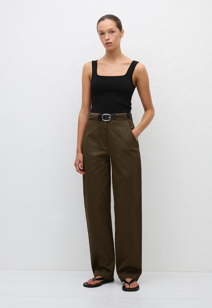Utility Trouser - Olive - Matteau