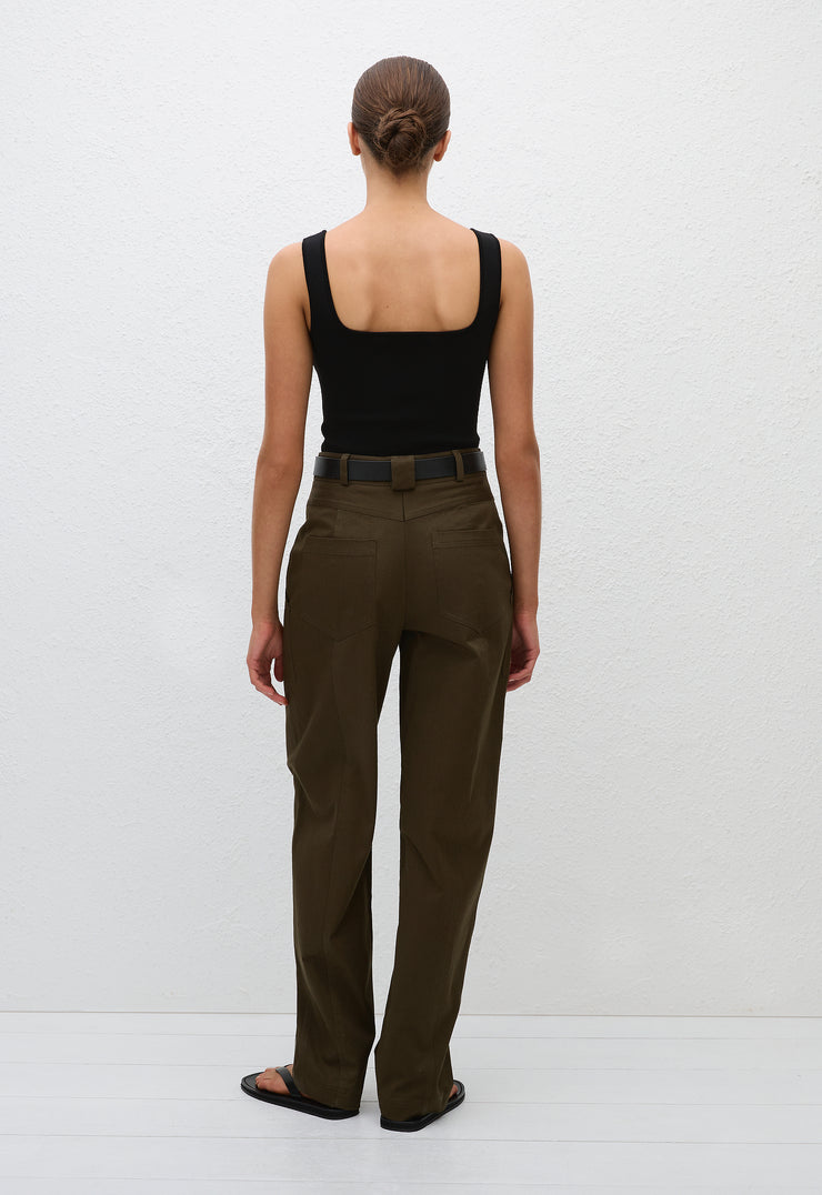 Utility Trouser - Olive - Matteau
