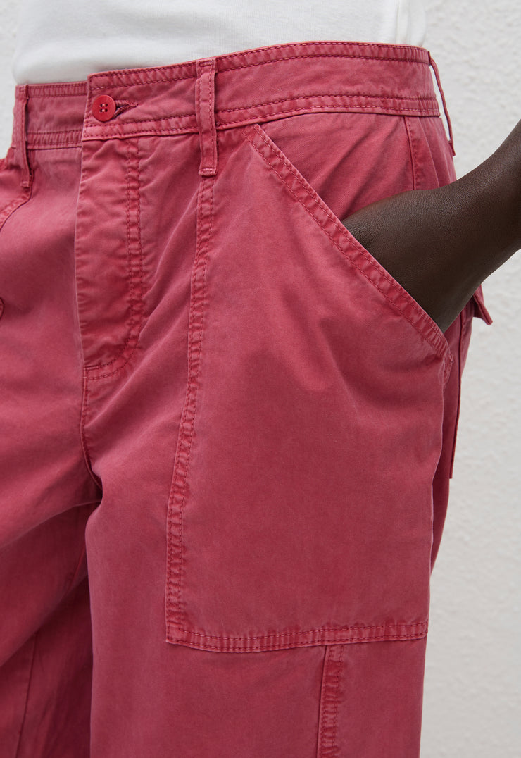 Relaxed Cargo Pant - Rose - Matteau