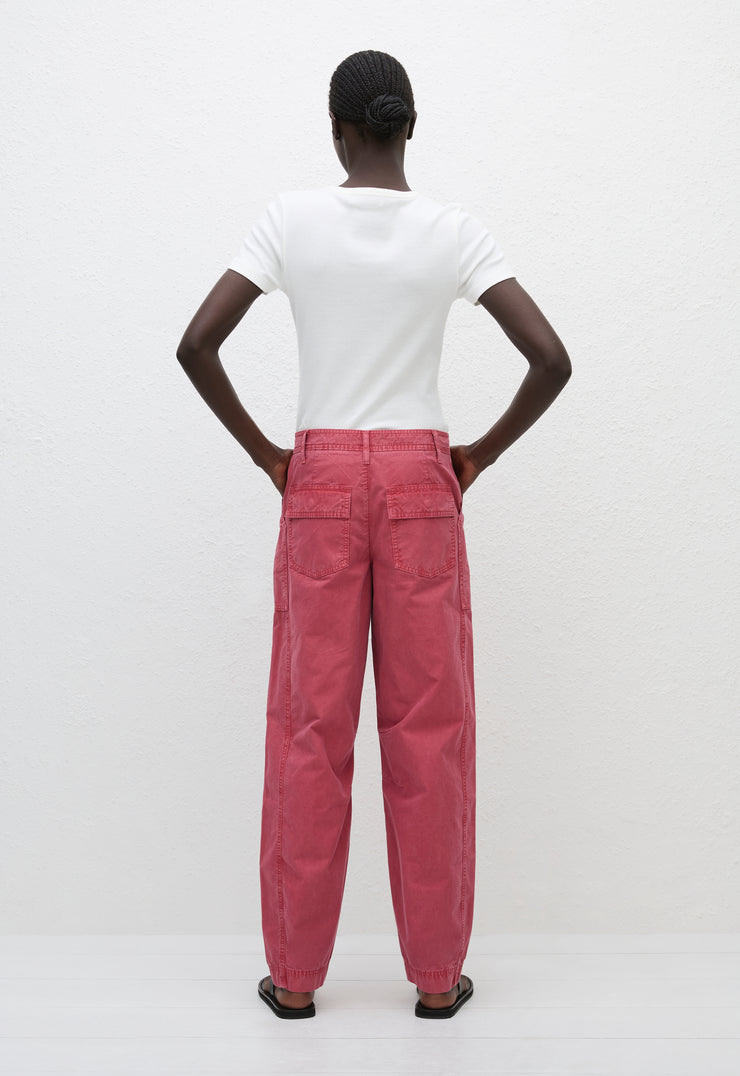 Relaxed Cargo Pant - Rose - Matteau