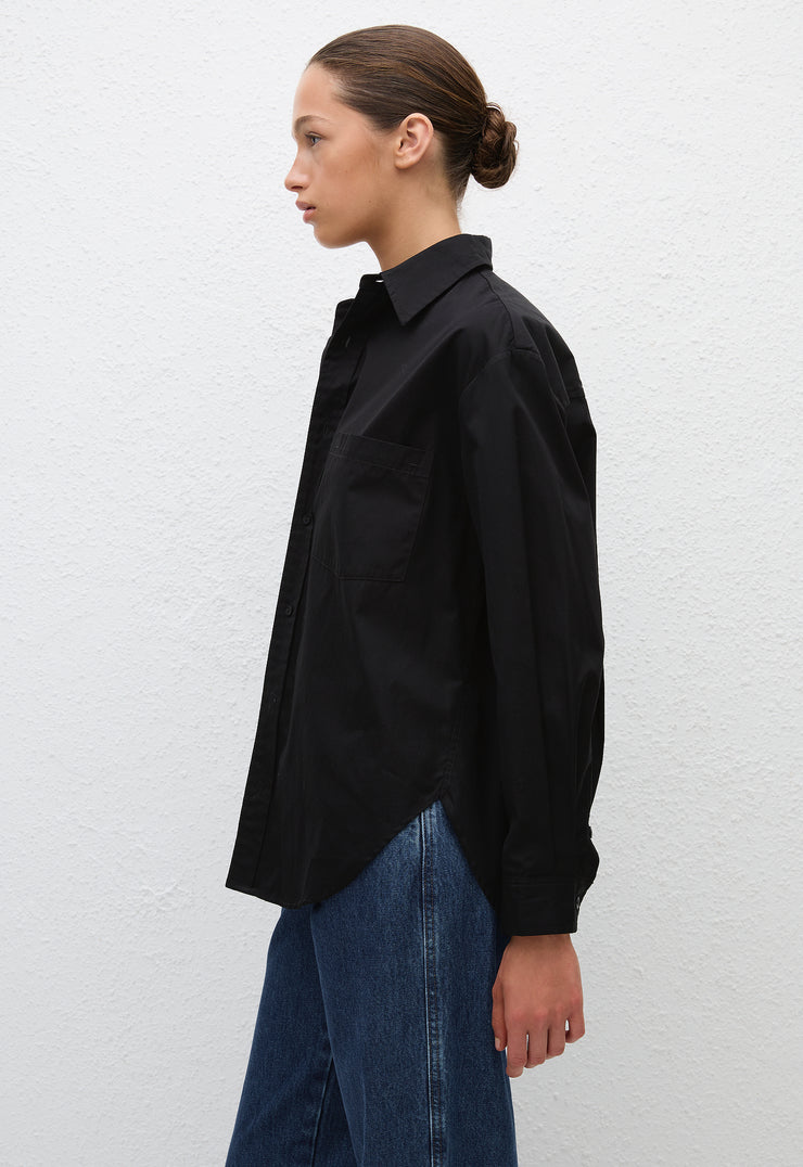 Classic Pocket Shirt - Black - Matteau