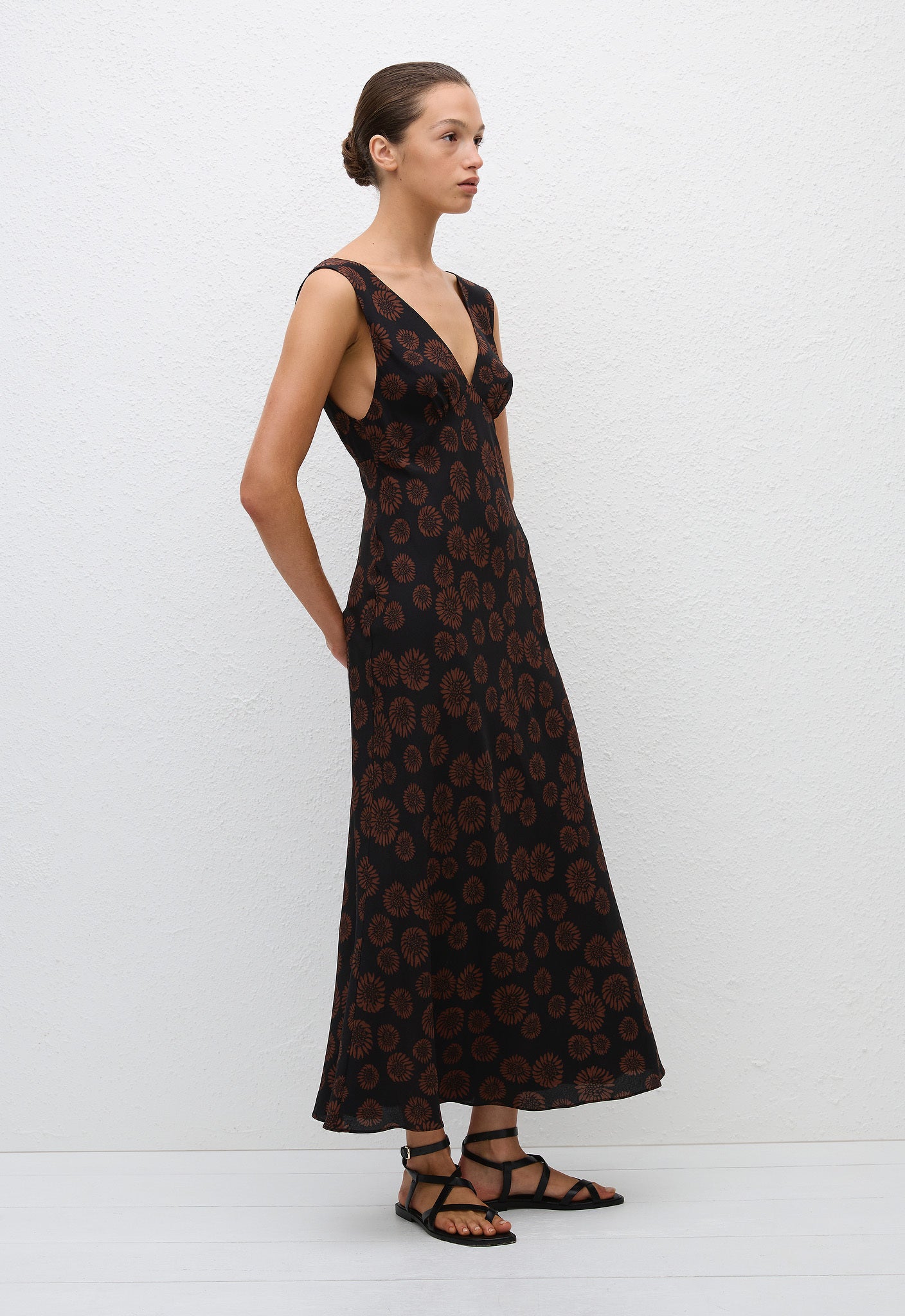 Plunge Slip Dress - Panama - Matteau