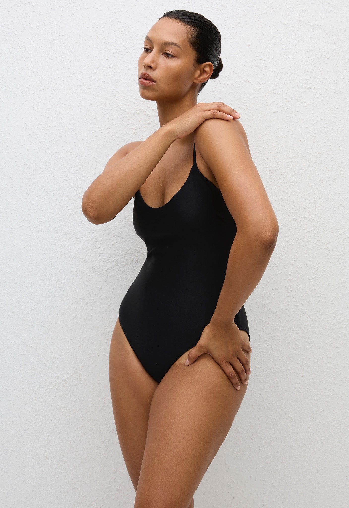 Scoop Maillot - Black - Matteau