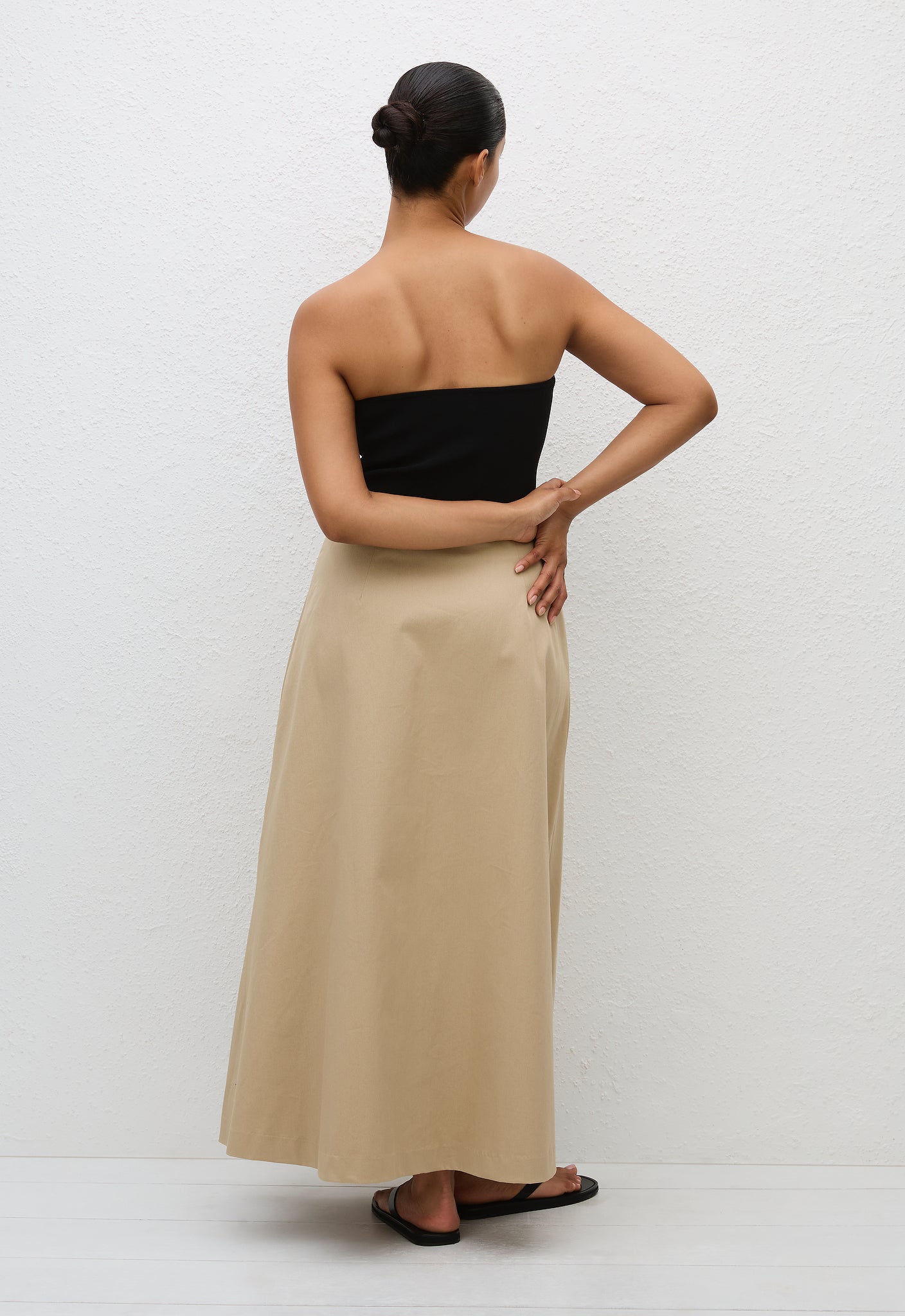 A-Line Skirt - Sand - Matteau