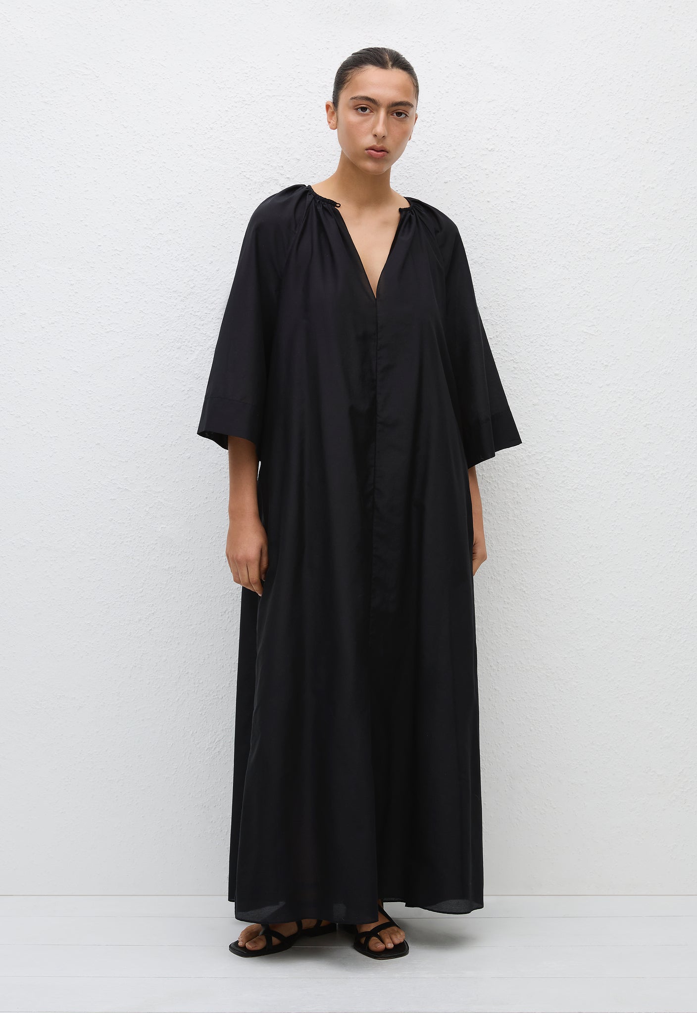 Blouson Dress - Black - Matteau