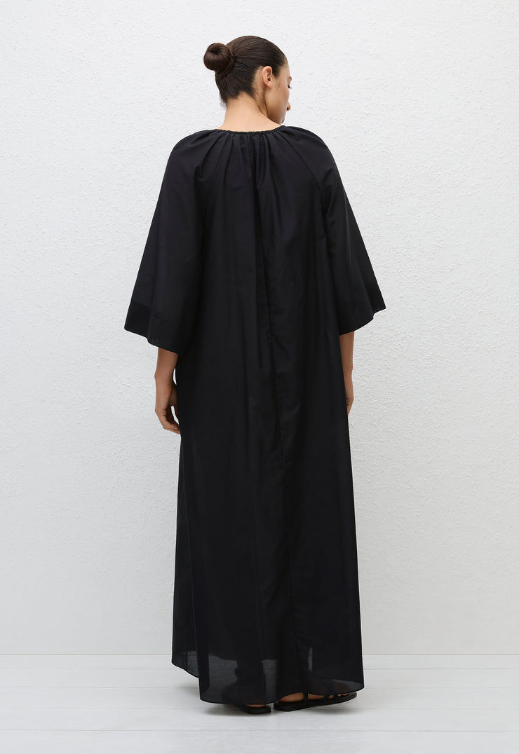 Blouson Dress - Black - Matteau