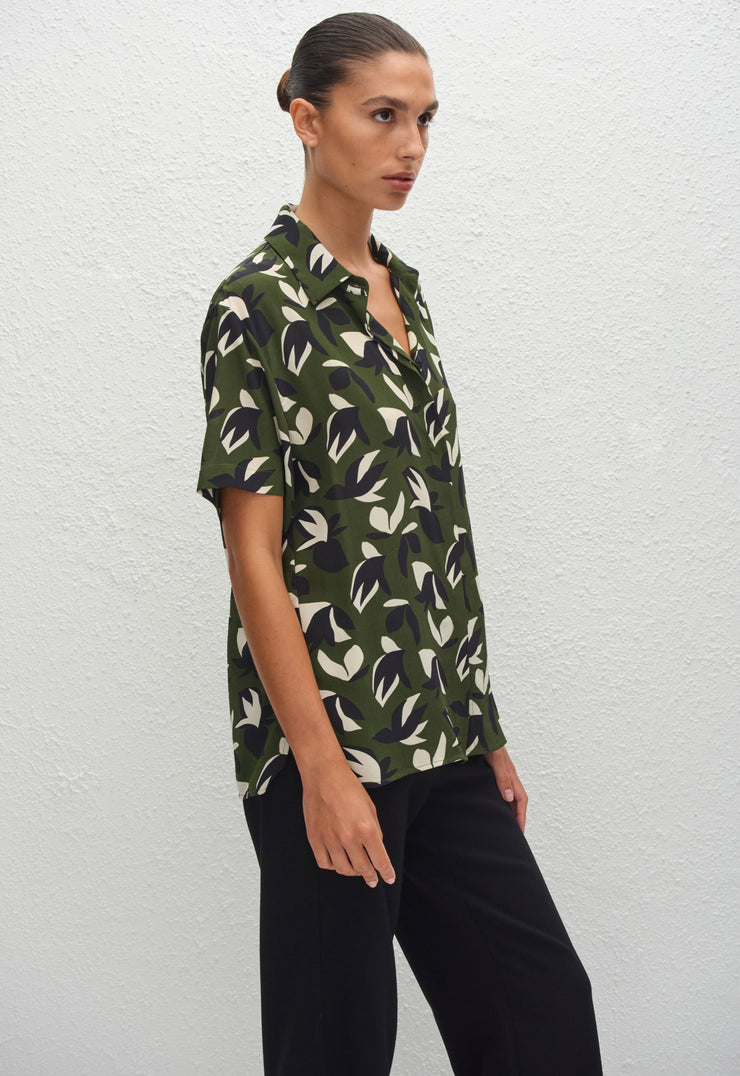 Short Sleeve Shirt - Agave - Matteau